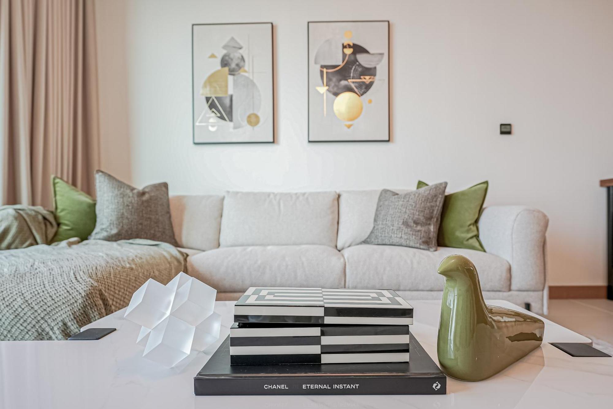 Modern 2Br High Floor Haven In Vida Dubai Marina Exterior foto