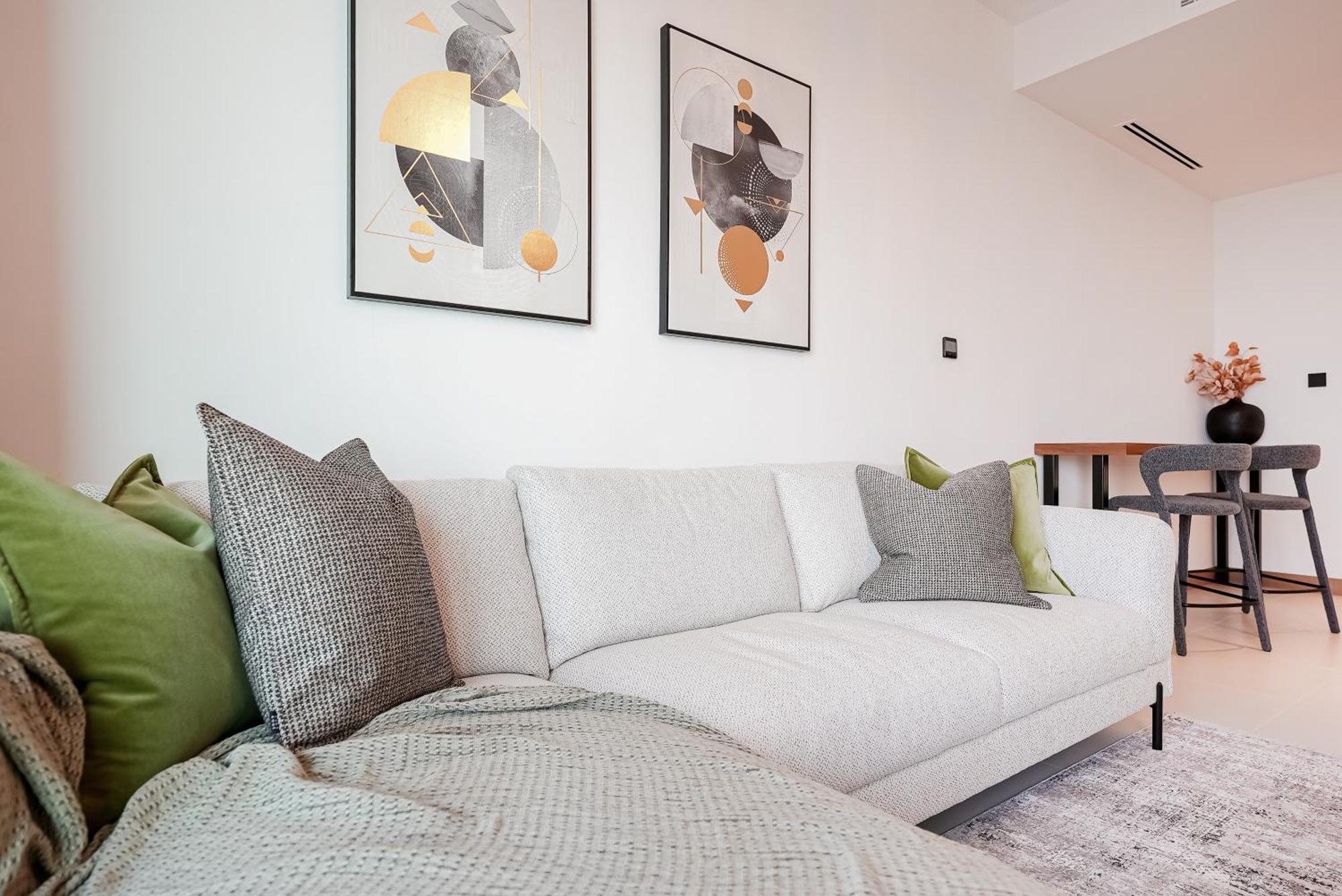 Modern 2Br High Floor Haven In Vida Dubai Marina Exterior foto